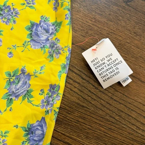 Floral Yellow Dress - Picture 5 of 12